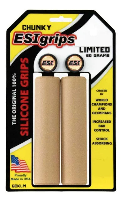 Manopla Punho Bike Esi Grips Chunky 32mm - Preta - Preto-brilhante
